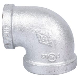 ProSource 2B1X3/4G Pipe Elbow, 1 x 3/4 in, Female, 90 deg Angle, Steel, SCH 40 Schedule, 300 psi Pressure