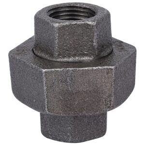 ProSource B342 10 Pipe Union, 3/8 in, Threaded, Malleable Iron, 40 Schedule, 300 PSI Pressure