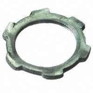 Halex 61912B Conduit Locknut, 1-1/4 in, Zinc, Steel