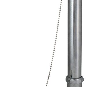 Keeney 600SN Bath Drain Assembly, Brass, Satin Nickel, For: Leg Tubs