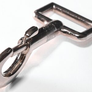 Baron 25-3/4 Bolt Snap, 30 lb Working Load, Zinc-Aluminum Alloy, Nickel