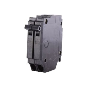 GE THQP250 Feeder Circuit Breaker, Type THQP, 50 A, 2-Pole, 120/240 V, Non-Interchangeable Trip, Plug