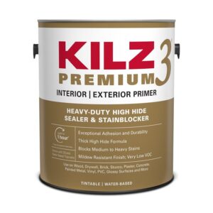 Kilz 13041 Primer, Thick, White, 1 gal, Can