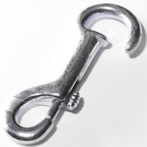 Baron 232 Chain Snap, 3/8 in Snap Opening, 4 in L Dimensions, 60 lb Working Load, Malleable Iron, Electro-Galvanized