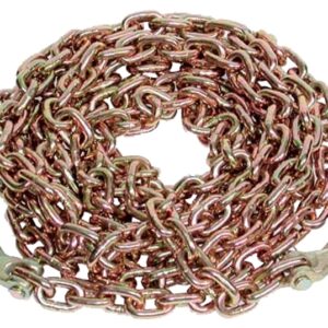 Ancra 45881-10-20 Transport Chain Assembly with Clevis Hook, 5/16 in, 4700 lb Working Load, 70 Grade