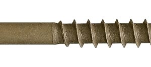 Camo 0356154 Deck Screw, #9 Thread, 2-1/2 in L, Bugle Head, Star Drive, Type 17 Slash Point, Carbon Steel, 350/PK