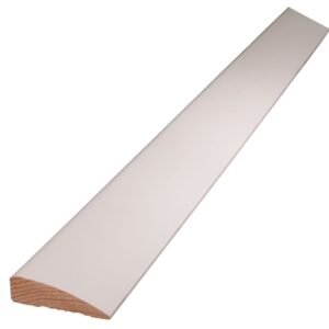 ALEXANDRIA Moulding 0W327-93084C1 Casing Moulding, 84 in L, 2-1/4 in W, Wood, Primed