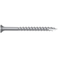 Camo 0348150S Deck Screw, #10 Thread, 2-1/2 in L, Bugle Head, Star Drive, Type 17 Slash Point, Stainless Steel, 100/PK
