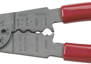 GearWrench 2162D Electrical Wire Stripper and Crimper, 10 to 22 AWG Wire, 22 to 20, 22 to 10 AWG Stripping