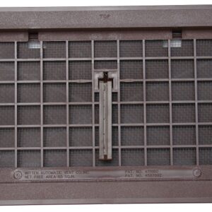 Witten Vent 500BR Foundation Vent, Brown