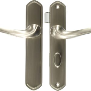 Wright Products VCA112SN Latch, Metal, Satin Nickel, 3/4 to 1-1/4 in Thick Door