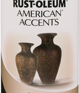 Rust-Oleum 7991830 Stone Texture Spray Paint, 10 to 12 sq-ft Coverage Area, Solvent, Black Granite, 12 oz, Can