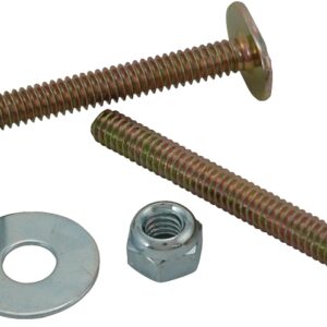 Plumb Pak PP23516 Bolt Set, 1/4 x 2-1/4 in Dimensions, Brass