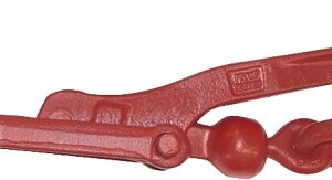 Ancra 45943-12 Load Binder, 1/4 to 5/16 in Chain/Rope, 2600 lb Working Load, Steel, Red