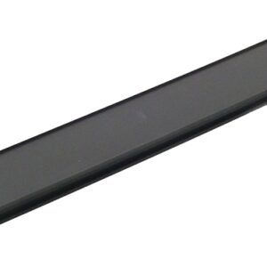 Hy-Ko AK-270 Mail Box Name and Address Kit, 15 in L, 2-1/4 in W, Plastic, Black/White