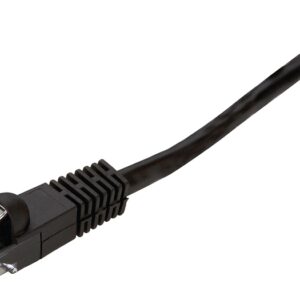 Zenith PN10505EB Network Cable, 50 ft L, 5e Category Rating, Black Sheath