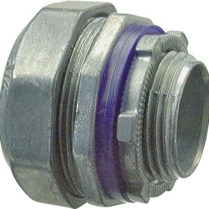 Halex 16210B Conduit Connector, 1 in Compression, Zinc