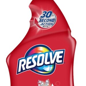 Resolve 1920000601 Carpet Cleaner, 22 oz Spray Bottle, Aqueous Solution, Characteristic, Pale Amber