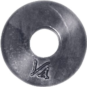 Danco 88571 Faucet Washer, 1/4 in, 0.2 in ID x 0.562 in OD Dia, Rubber, For: Quick-Opening Style Faucets
