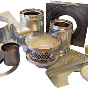 AmeriVent 6HS-TWK Through-The-Wall Kit, For: Venting Appliances through a Side Wall