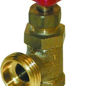 B & K ProLine Series 102-033 Boiler Drain Valve, 1/2 in Connection, Compression x Hose, 125 psi Pressure, Brass Body