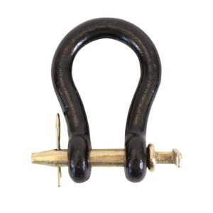 Koch 4002563/M8190 Straight Clevis, 15/16 in, 20000 lb Working Load, 4-5/8 x 1-3/8 in L Usable, Powder-Coated