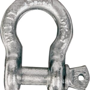 Koch 081293/MC648G Anchor Shackle, 2000 lb Working Load, Steel, Galvanized