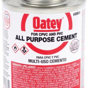 Harvey 30834 Cement, 16 oz, Liquid, Clear/Milky