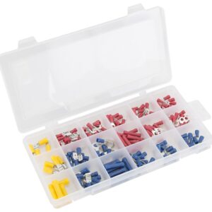 ProSource CP-1803L Electrical Terminals and Connectors Repair Kit, Plastic, 180 -Piece