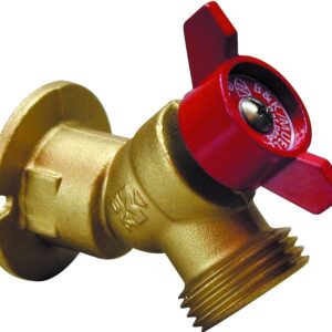 B & K 108-054HN Sillcock Valve, 3/4 x 3/4 in, FPT x Male Hose, 125 psi, Brass Body