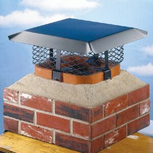 Shelter SCADJ-L Adjustable Chimney Cap, Steel, Black, Powder-Coated, Fits Duct Size: 19-1/2 x 9-1/4 x 24-1/2 in