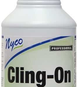 nyco NL553-Q12 Restroom Bowl and Urinal Cleaner, 1 qt Bottle, Liquid, Cherry Almond, Pleasant, Pink