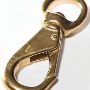 Baron 251BT-1 Quick Snap, 60 lb Working Load, Bronze, Polished