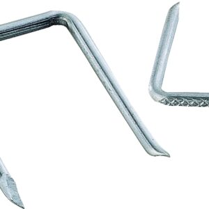 Gardner Bender GSE-410 Staple, 1-1/8 in W Crown, 1-1/2 in L Leg, 100/PK
