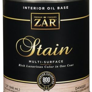ZAR 13912 Wood Stain, Beach House, Liquid, 1 qt, Can