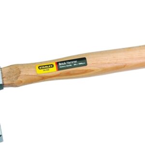 STANLEY 54-435 Brick Hammer, 24 oz Head, HCS Head, 11-3/8 in OAL