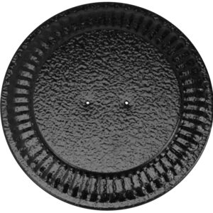 Imperial BM0026 Flue Stopper, 4 to 8 in Flue Hole, Metal, Black, Matte