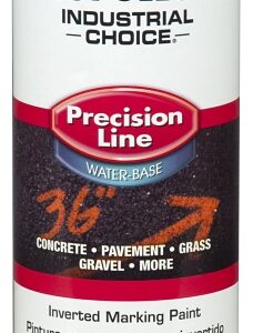 Rust-Oleum 1875838 Inverted Marking Spray Paint, Black, 17 oz, Can
