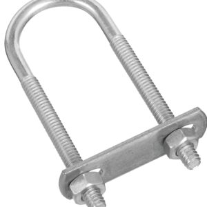National Hardware N222-109 U-Bolt, 1/4-20 Thread, 1-3/4 in L Thread, Steel, Zinc