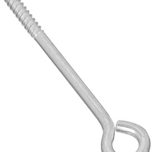 National Hardware N220-673 Lag Screw Eye, 1-1/2 in L Thread, 5 in OAL, 120 lb Working Load, Steel, Zinc