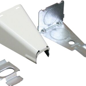 Wiremold B-17 Raceway T-Fitting, Ivory, Metal