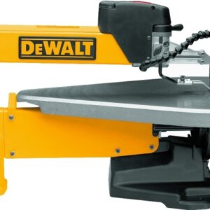 DEWALT DW788 Scroll Saw, 120 V, 1.3 A, 5 in L Blade, 13/16 in Cutting Capacity, 400 to 1750 spm, 3/4 in L Stroke