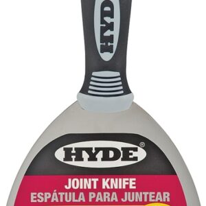 Hyde 06778 Joint Knife, 5 in W Blade, 4-1/8 in L Blade, Stainless Steel Blade, Single-Edge Blade, Soft-Grip Handle