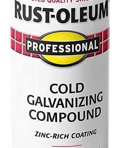 Rust-Oleum 7585838 Galvanizing Compound Paint, Cold Gray, Flat/Matte, 20 oz
