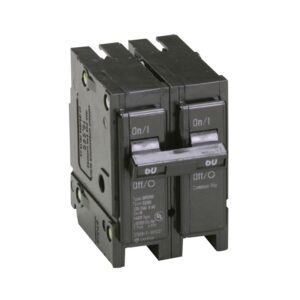 Cutler-Hammer BR260 Circuit Breaker, Type BR, 60 A, 2-Pole, 120/240 V, Plug Mounting