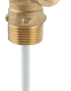 Watts 100XL-150 Relief Valve, 3/4 in, 150 psi Operating, MNPT x FNPT, Brass Body