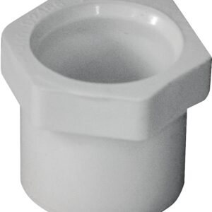 IPEX 435646 Reducing Bushing, 3/4 x 1/2 in, Spigot x Socket, PVC, SCH 40 Schedule