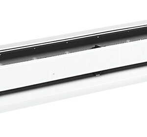 TPI 2900S Series H2905-028S Baseboard Heater, 2.1/1.8 A, 208/240 V, 1706/1275 Btu/hr BTU, Ivory