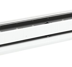 TPI 2900S Series H2912-060S Baseboard Heater, 5.2/4.5 A, 208/240 V, 4250/3189 Btu/hr BTU, Ivory