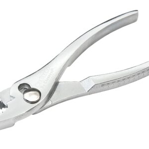Crescent Cee Tee H26VN Slip Joint Plier, 6-1/2 in OAL, 1 in Jaw Opening, Knurled Handle